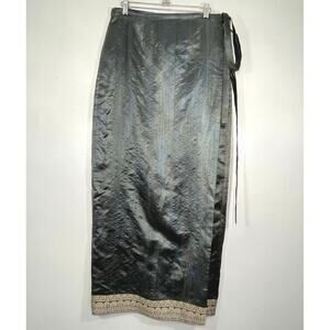 Elegant Black Midi Skirt